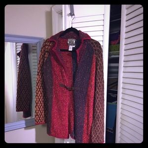 Anthro muticolor cardigan